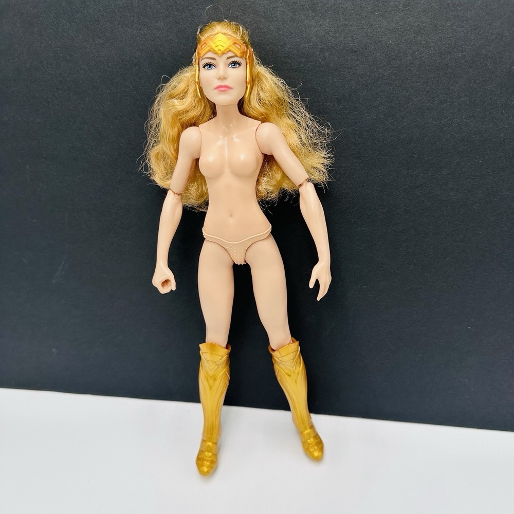 DC Comics Wonder Woman Queen Hippolyta 11.5" Doll 2016 Mattel Incomplete Nude
